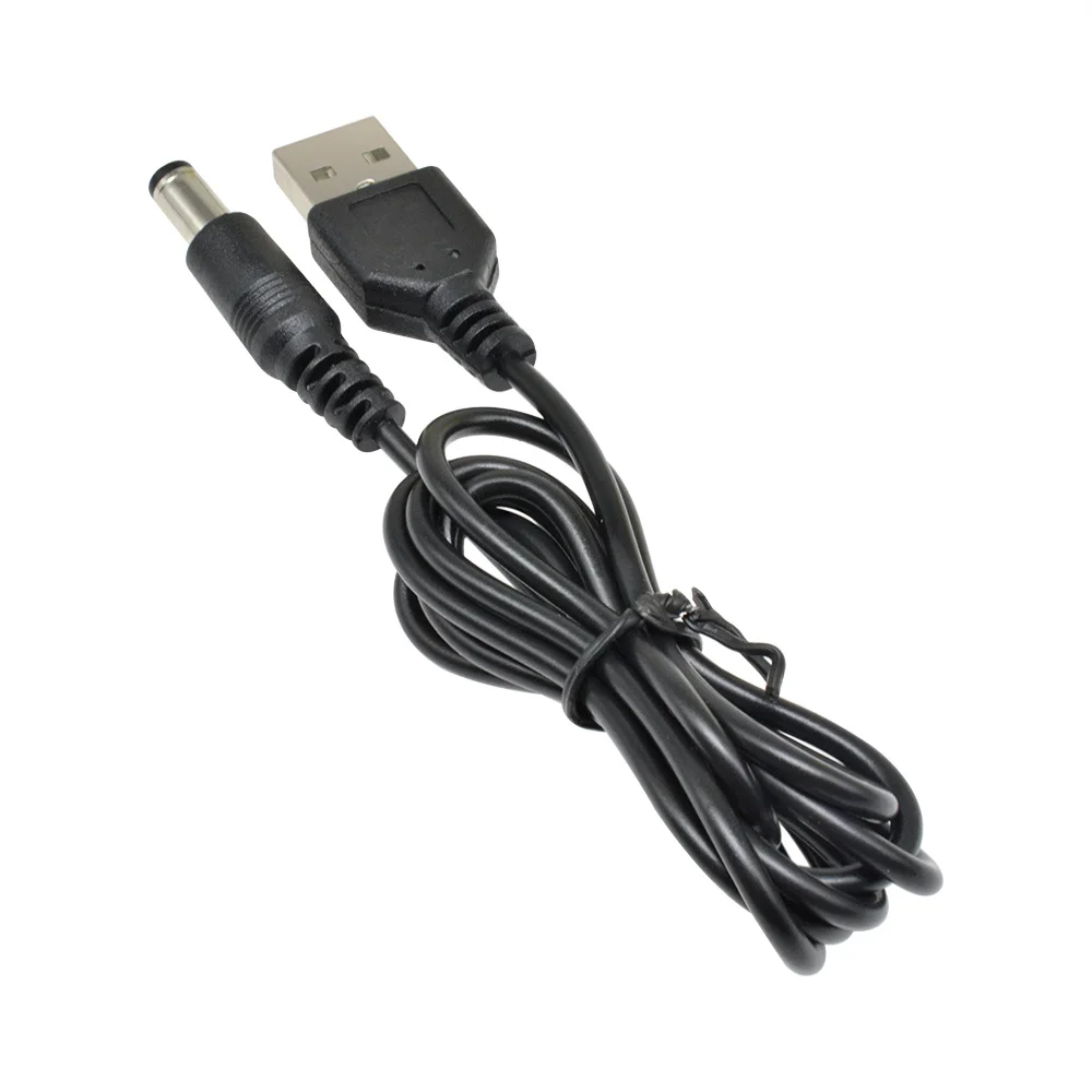 USB 2.0 A-Stecker auf DC 5,5x2,1mm 5V DC-Stecker Ladeanschluss Stromkabel USB zu 5,5*2,1mm DC-Stromstecker Ladekabel – Detail 7