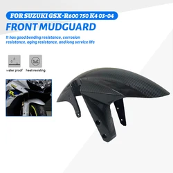 For Suzuki GSX-R600 GSX-R750 GSXR 600 GSXR 750 K4 2003 2004 Front Wheel Hugger Fender Mudguard Mud Splash Guard Fairing Carbon