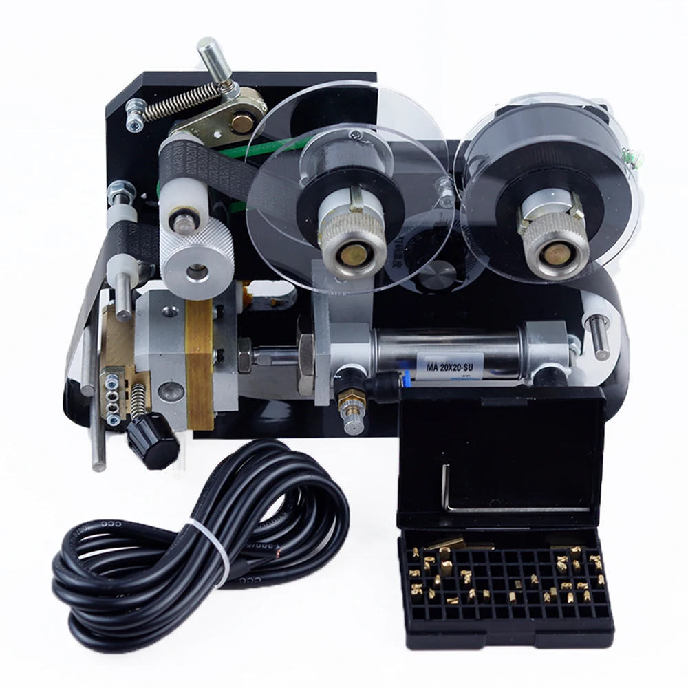 Production Date, Printing, Coding, Single and Double Row HP-501 Synchronous and Pneumatic Ribbon Thermal Coding Machine Head,