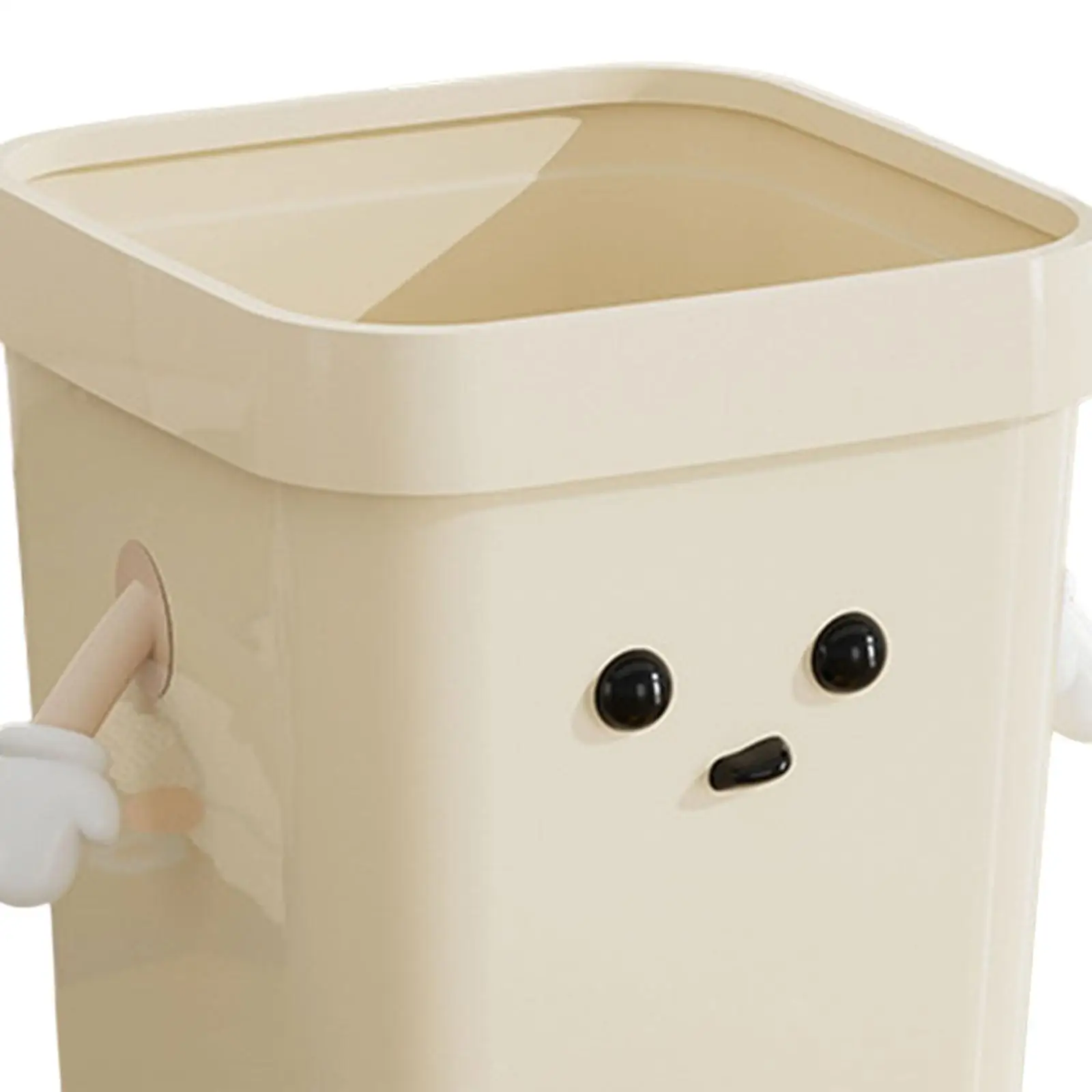 Creative Trash Can Funny Multifunction Rubbish Container Dustbin Wastebasket for Under Desk Bathroom Kitchen Home Living Room