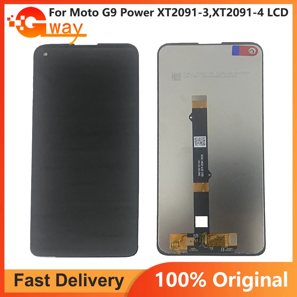 

6.8" For Motorola Moto G9 Power LCD Display Touch Screen Digitizer Assembly For G9power LCD XT2091-3 XT2091-4 LCD