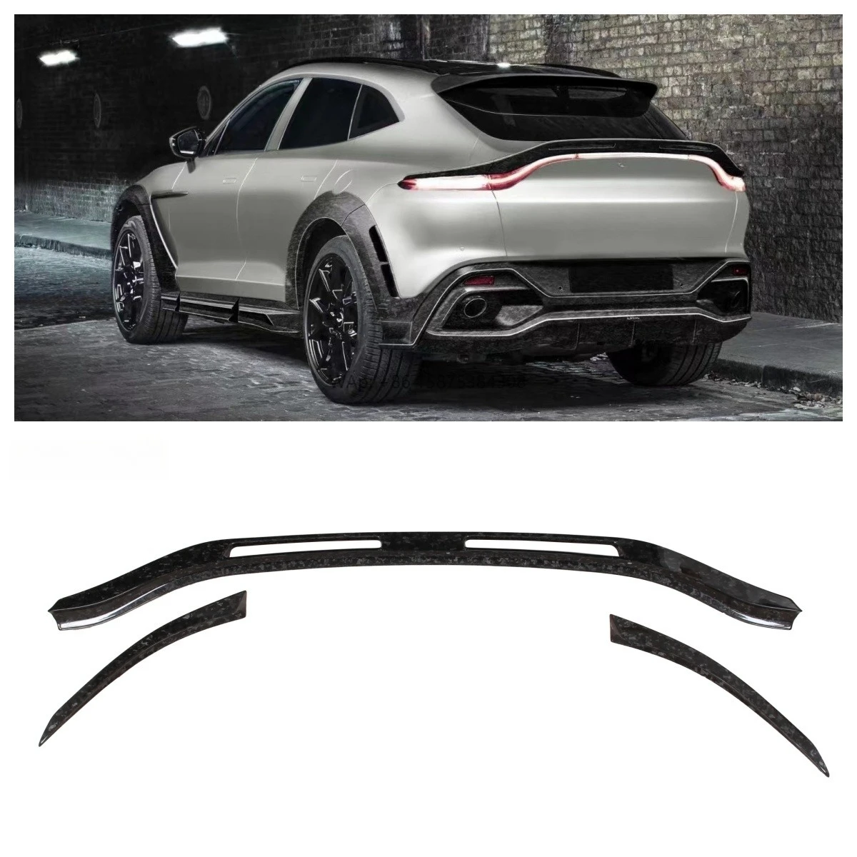 

High Quality DBX Car Rear Trunk Wing Suitable for Aston Martin DBX Forged Fiber Spoiler