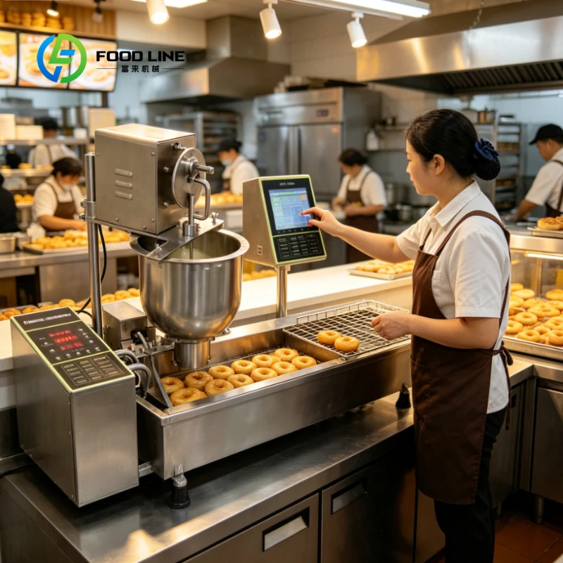 Donut Making Machine - Автоматическая электрическая машина для производства пончиков