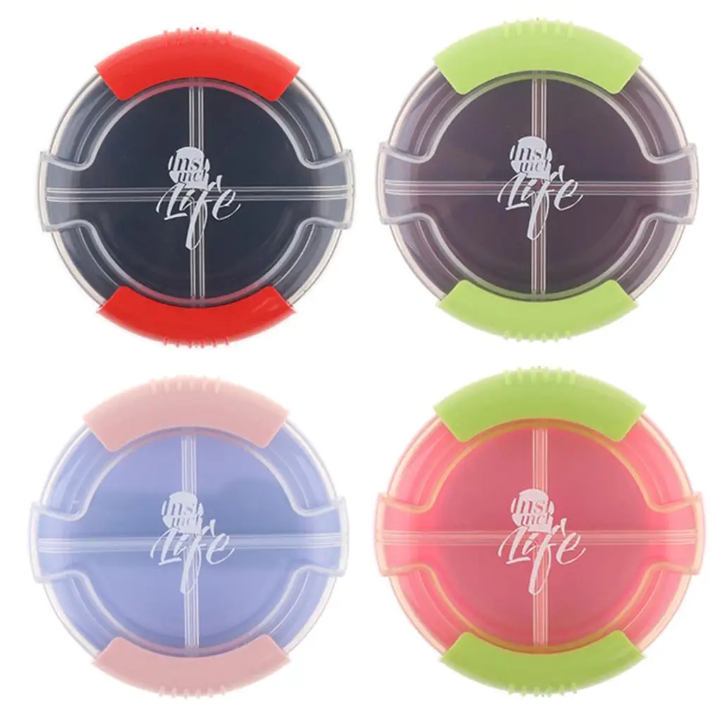 

Портативная коробка для таблеток, органайзер-держатель для планшета, 4 отделения для кошелька, сумки