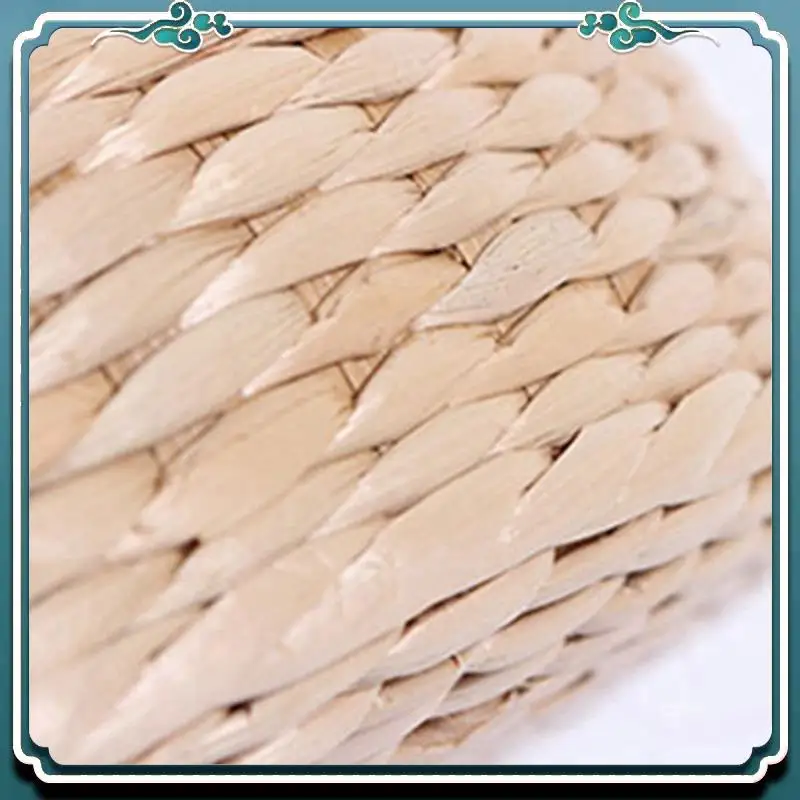 

Reliable 2 Pcs 45Cm Yoga Mats Round Pouf Tatami Floor Pillow Seat Cushion Straw Meditation Thickening Soft Yoga Equipment