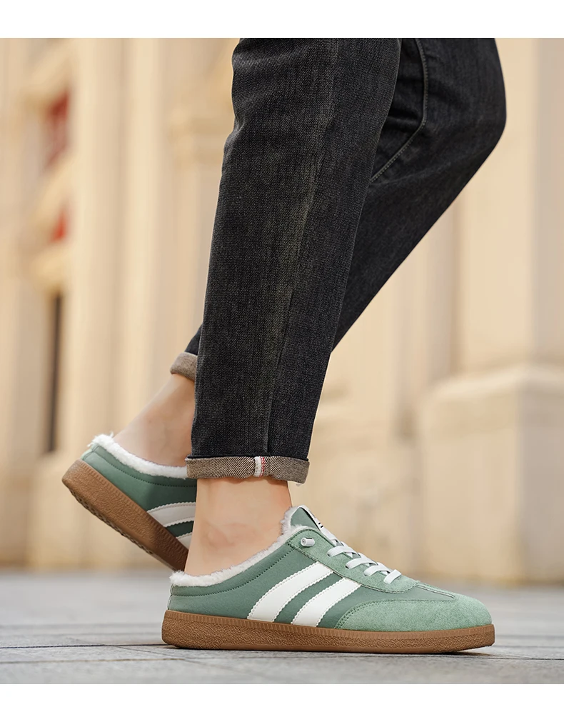 Modische Halbschuhe für Herren, Sommer-Slipper, große Größe 48, Herren-Freizeitschuhe, bequeme Slip-on-Sneaker für den Außenbereich, Herren-Mules – Detail 32