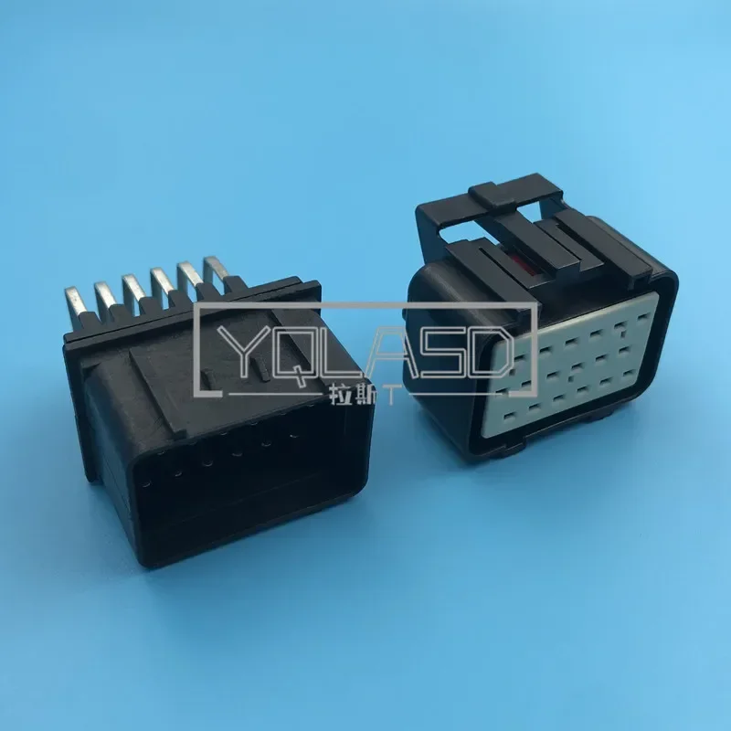1 Set 18 Way Econoseal Plug Rectangular PCB Connector AC Assembly Automobile ECU Socket For Cars 344106-1 344107-1