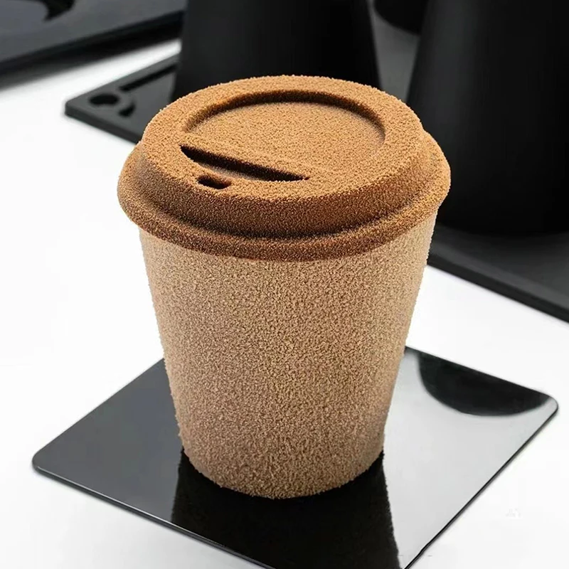 Coffee Cup Shaped Combination Silicone Chocolate Mousse Cake Mold Mug Design Silicone Mould Kitchen Bakeware Dessert Baking Tool