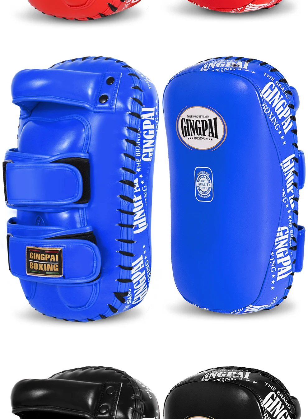 1PC Boxen Pad Sand Tasche Fitness MMA BoxenTaekwondo Hand Fuß Treten Pads PU Leder Training Getriebe Muay Thai fuß Ziel – Detail 7