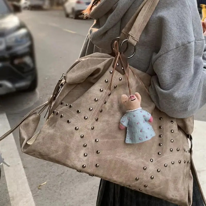 

Women's Travel Bag, Large-Capacity Gym Organizer, Shoulder Bag, Crossbody Bag, Tote Bag, Shopping Bag, Luggage Bag