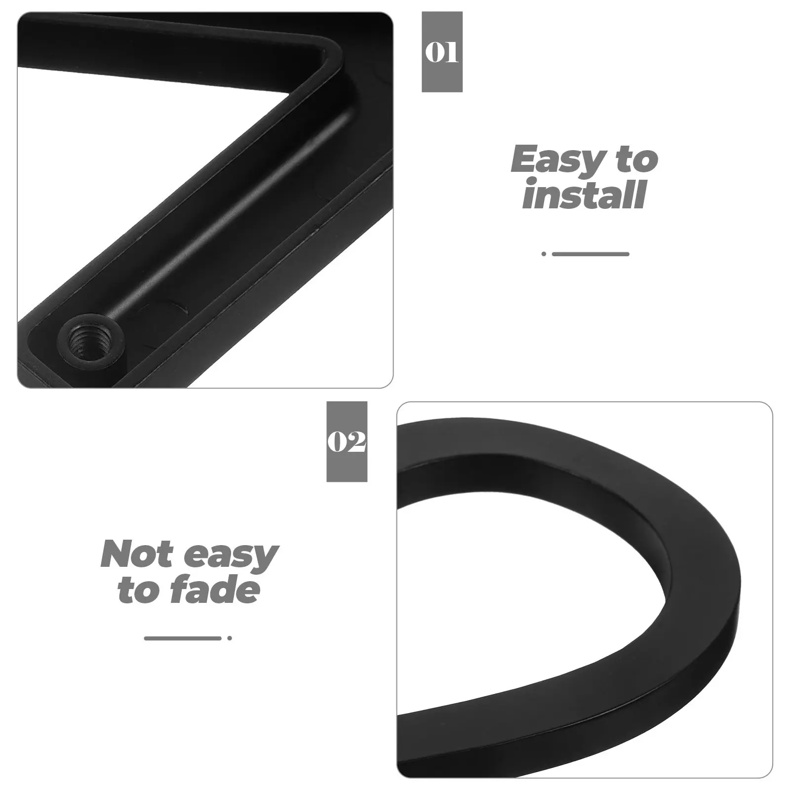 Heavy Duty Zinc Alloy Numbers Weather Resistant Metal Address Sign for Exterior Walls Fence Gate Driveway Large Outdoor
