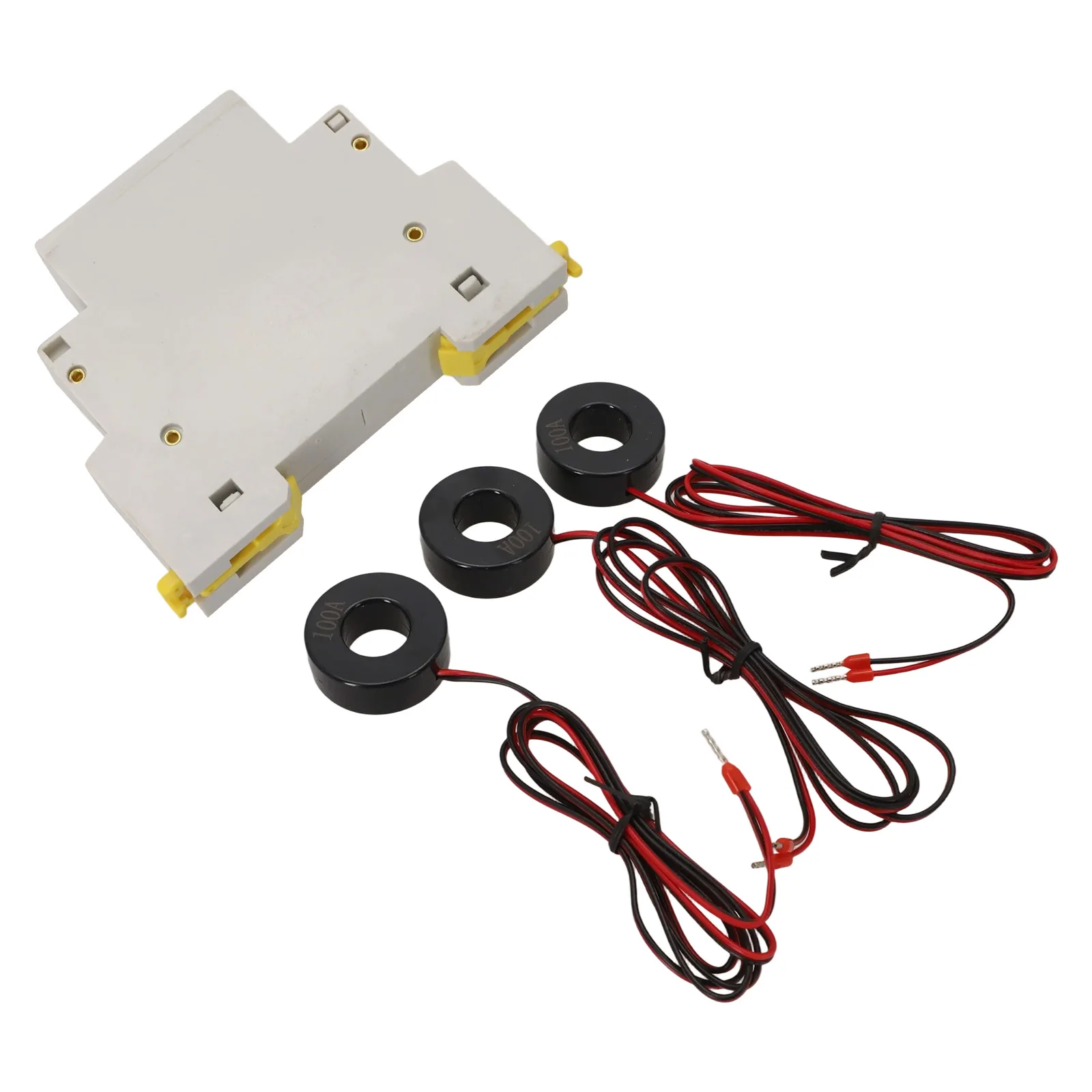 

New Ampere Meter Tools Tools, TOOLS Three-phase Ammeter Din 35mm Standard Guide Rail Long 3-phase 3-digit Display