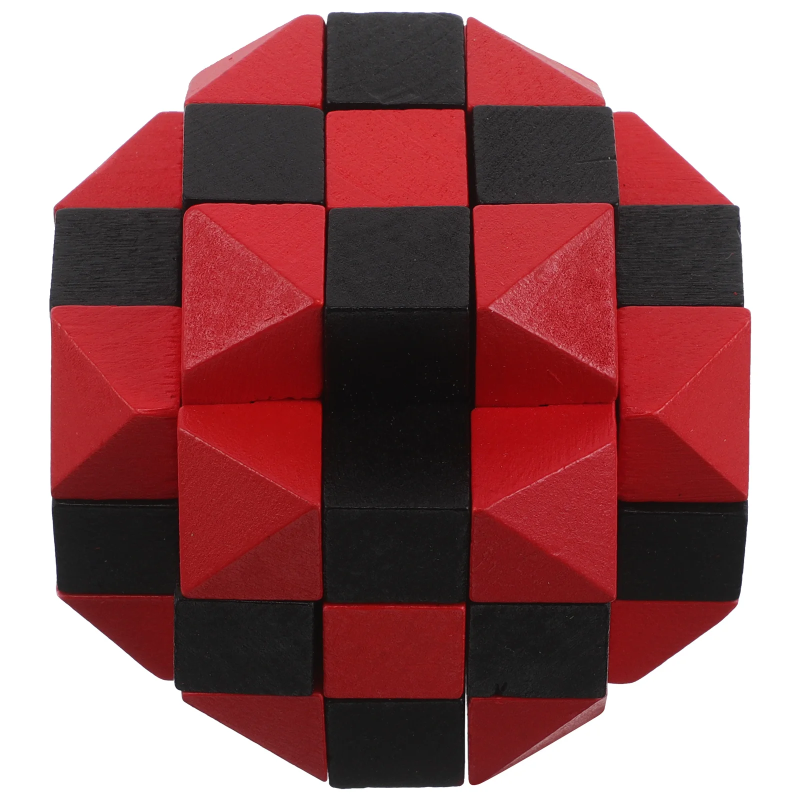 Rompicapo in legno Puzzle 3D Cubo Assemblaggio logico Rimozione Gioco di blocco intellettuale per adolescenti Adulti Smontaggio cinese antico