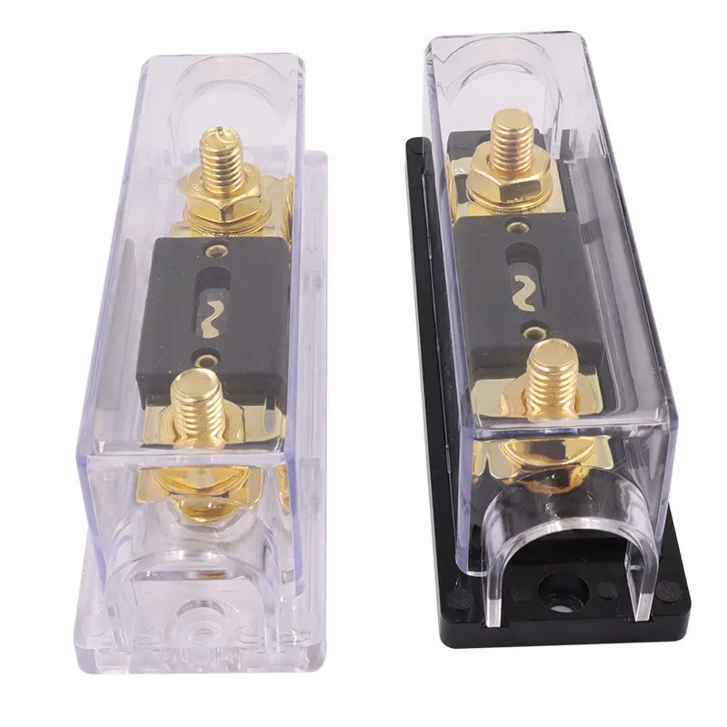 60A-300A Fuse Holder Bolt-on Automotive with Power Blade Type Car Box Amplifier