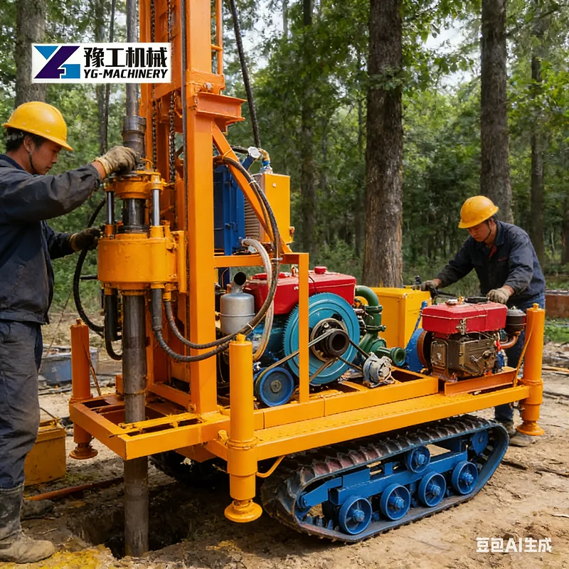 

Customized Portable Hydraulic Water Well Drilling Rig 100m 150m 200m Deep Well Drilling Machine Water Drilling Rig Machine