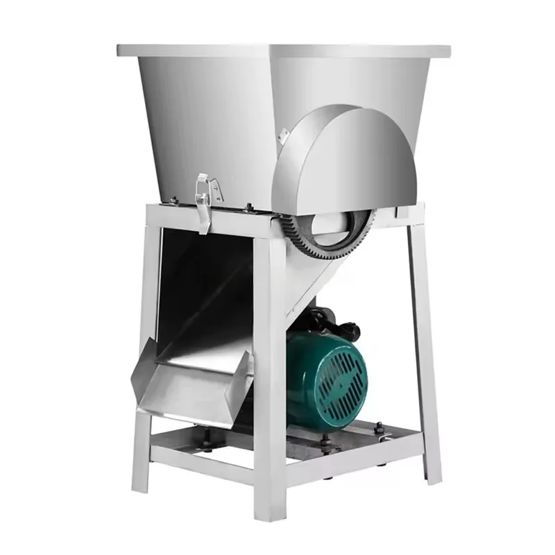 Electric Fish Cutter Chopping Machine High-Power Full-Automatic Stainless Steel Crab Feeder For Commercial Fish Feed Farms