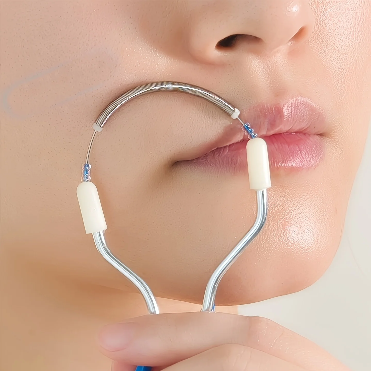 1Piece facial hair remover, spring hair removal tool, female lip facial shaver, facial beard and leg hair universal artifact