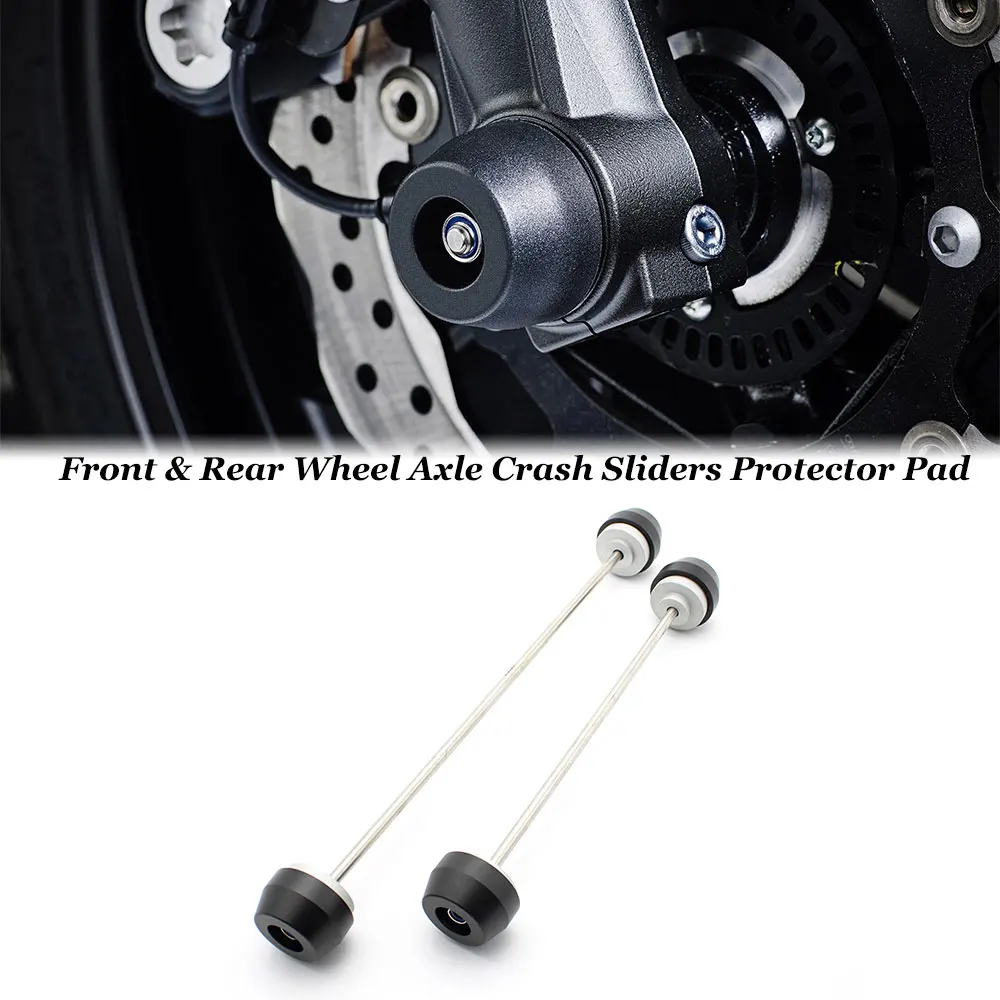 For Yamaha MT-10 MT10 FZ-10 MT-10 SP 2016-2023 Motorcycle Front And Rear Wheel Fork Axle Sliders Cap Crash Protector