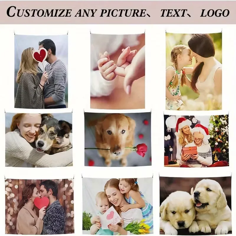 Custom Personalized Photo Backgrounds Wedding Party Pattern Color Size Text High-Definition Printing Decor Photography Backdrops