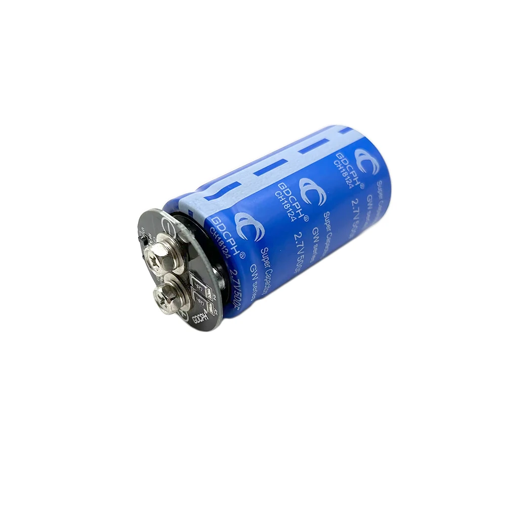 1Pcs GDCPH 2.7V500F Super Capacitor WIth Screw-Hole Supercapacitor 16V83F Automobile Rectifier Module Ultracapaictor