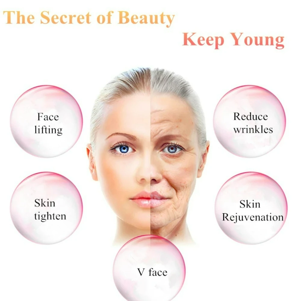 2026 جديد عالي التردد بالموجات فوق الصوتية تجميل الوجه تجديد الجلد شد الوجه الجلد تشديد المضادة للتجاعيد الرادار خط نحت أداة #5