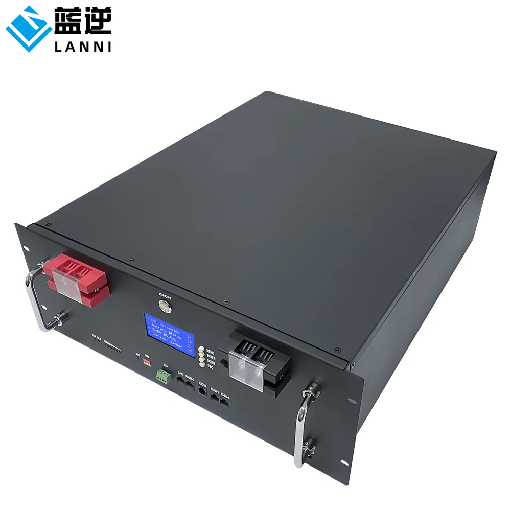 

LiFePO4 10KWH 48V 200Ah Rack mounted Solar photovoltaic Lithium Iron Phosphate Battery Pack Home backup Power Supply OEM