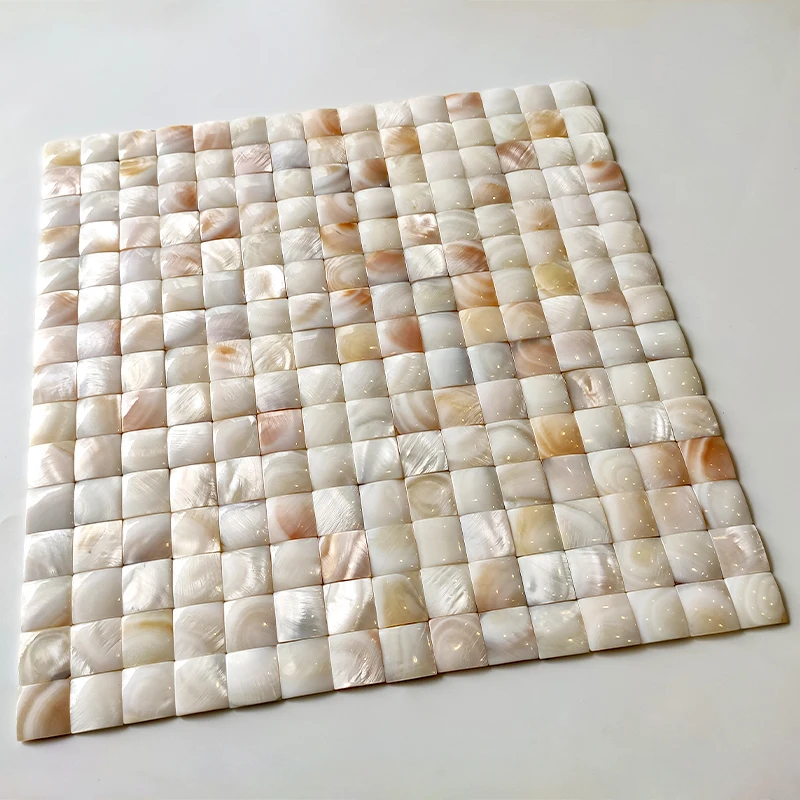 Shell Mosaic wall panel decoration board 10 pieces TV background wall balcony bathroom foyer kitchen bar bar clothing store