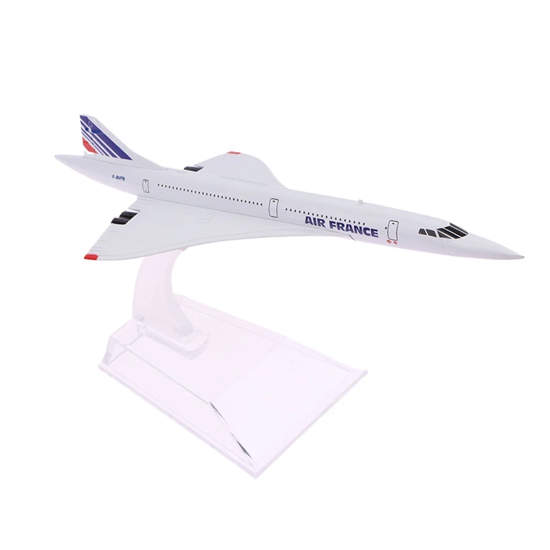 1:400 Concorde Air France Airplane Model Airliner Alloy Diecast Air Plane Model Toys Collection Home Decor Miniatures