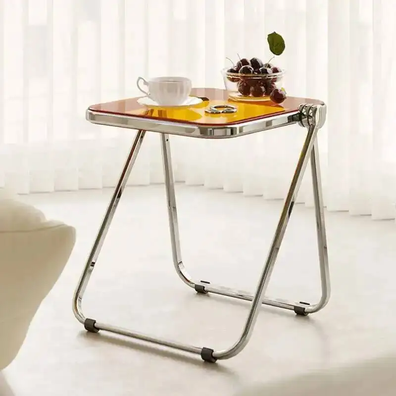 

Small Table Folding Living Room Coffee Mobile Bedroom Wood Filing Coffee Table Floor Dining Mesa Auxiliar Home Furniture ZY50CJ