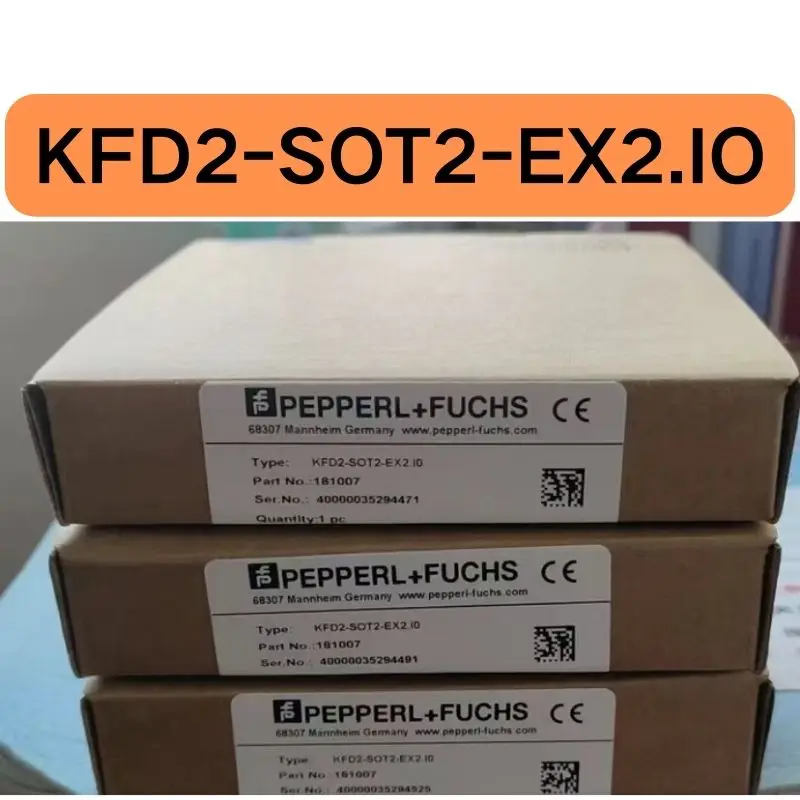 New KFD2-SOT2-EX2.IO safety barrier for fast delivery