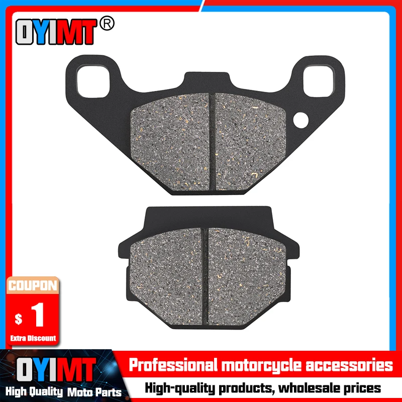 

Motorcycle Front and Rear Brake Pads for KAWASAKI BJ 250 BJ250 Estrella 1992 1993 1994 1995 1996 1997 1998 1999 2000 2001