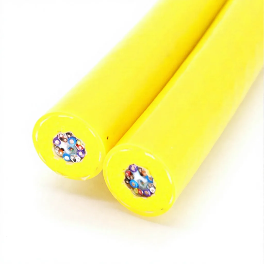 

Seawater resistant copper PU Cat6-stp high flexible mesh cable underwater ROV8 core monitoring zero buoyancy