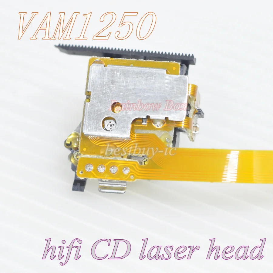 Neu und Original VAM1250 (VAM1254 VAU1254 1255) Goldkontakt-Oberfläche Optischer Pick-Up VAM1 Service-Montage HiFi CD-Laserlinse – Detail 1