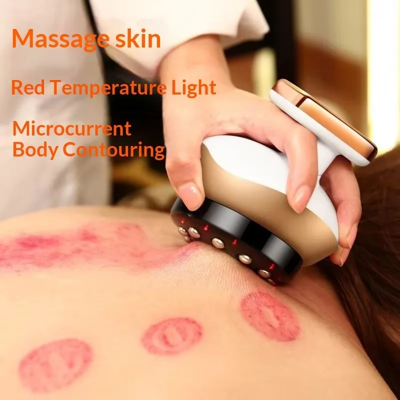 Vacuum cupping instrument Intelligent electric wireless remote control breathing Wearable hot compress