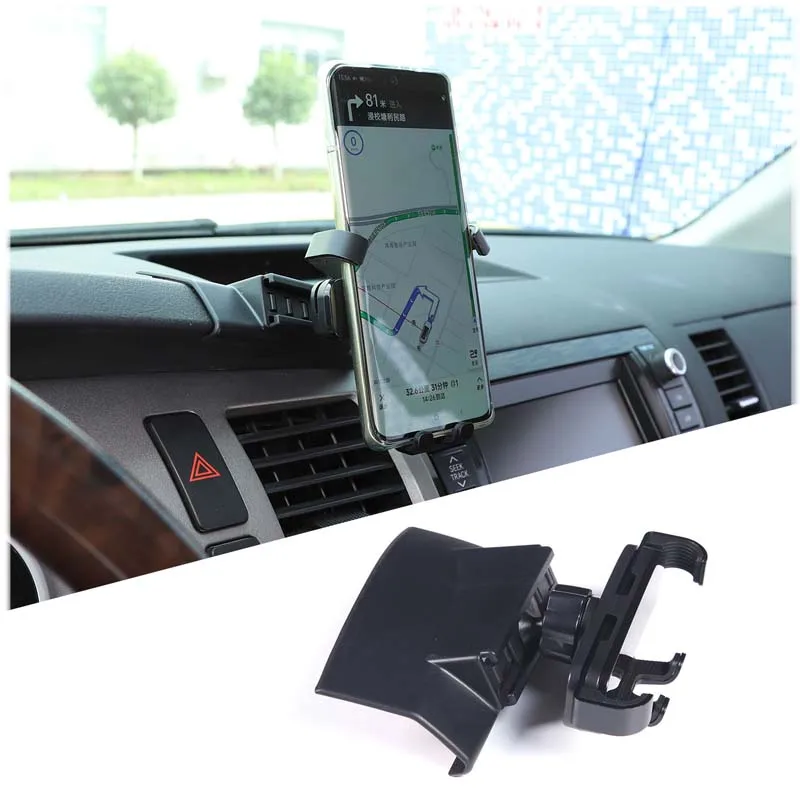For 2007-2013 Toyota Tundra Black car styling Air Vent Mobile Phone Holder Car Phone Holder GPS Navigation Stand Car Accessories