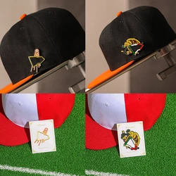Mexican Hat Pin Trendy Retro Baseball Cap Decorative Ornament Brooches Backpack Lapel Badge Accessories Gift for Kids Friends