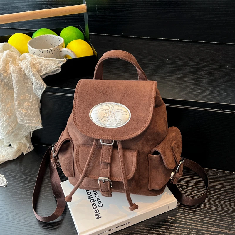 Hot Trendy Solid Nylon Cloth Commuting Sewing Thread Soft School Bag 2026 Hot Sale Large Capacity Sweet Ladies Fashion Backpacks