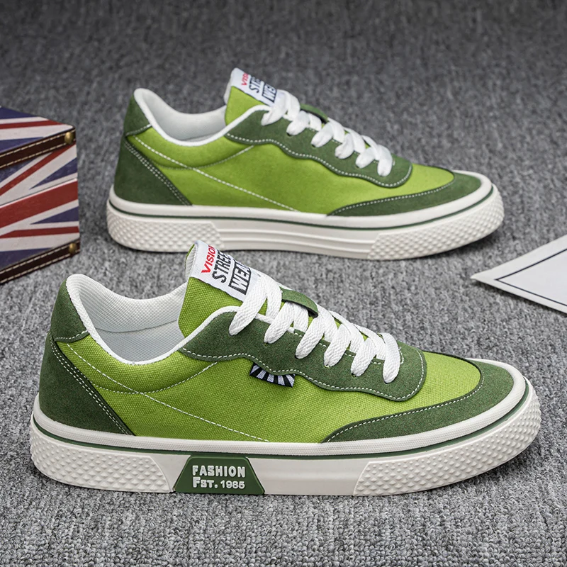 2025 طراز جديد، عصري، متعدد الاستخدامات، حذاء قماش، مسامي، مقاوم للاهتراء، مريح، طراز فني #2