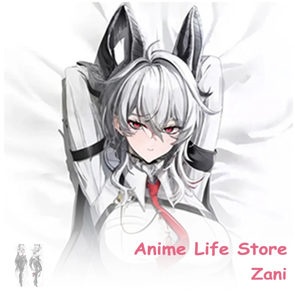 Dakimakura Cover Wuthering Waves Zani Anime Body Pillowcase Double-Sided Print Anime Pillowcase Hugging Cushion Covers