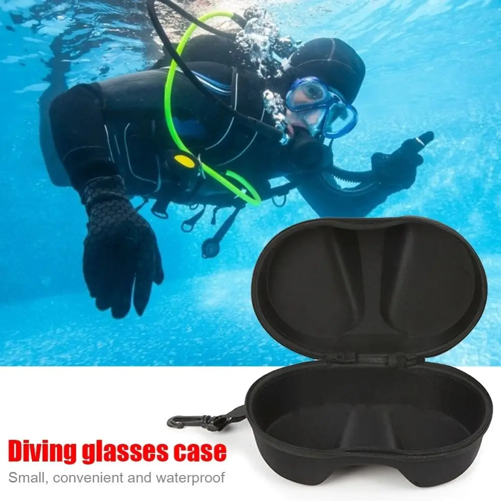 

Portable Diving Swimming Goggles Box Zipper Bag Protector Underwater Mask Goggles Box Face Cover Protective Cover