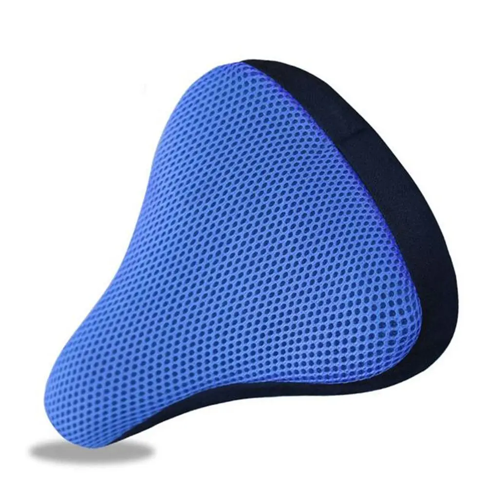 

Design Breathable Saddles Cycling Accessories Bike Cushion Cover 3D Soft Cycling Cushion Bicycle Saddle Cover Bike Seat Cover