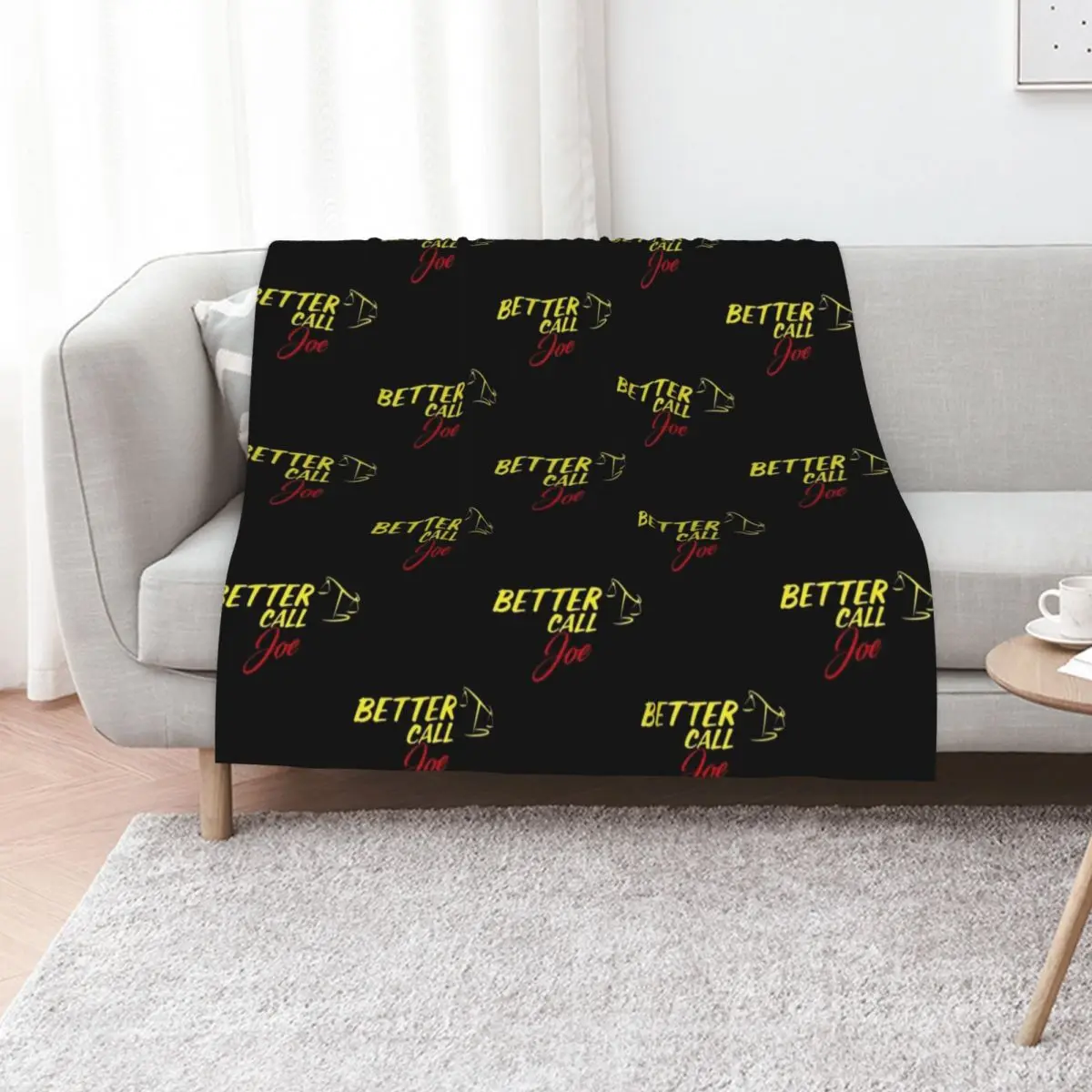 Better Call Joe ,Why call Saul, they_d better call you. Throw Blanket Single Vintage For Baby Flannel Blankets