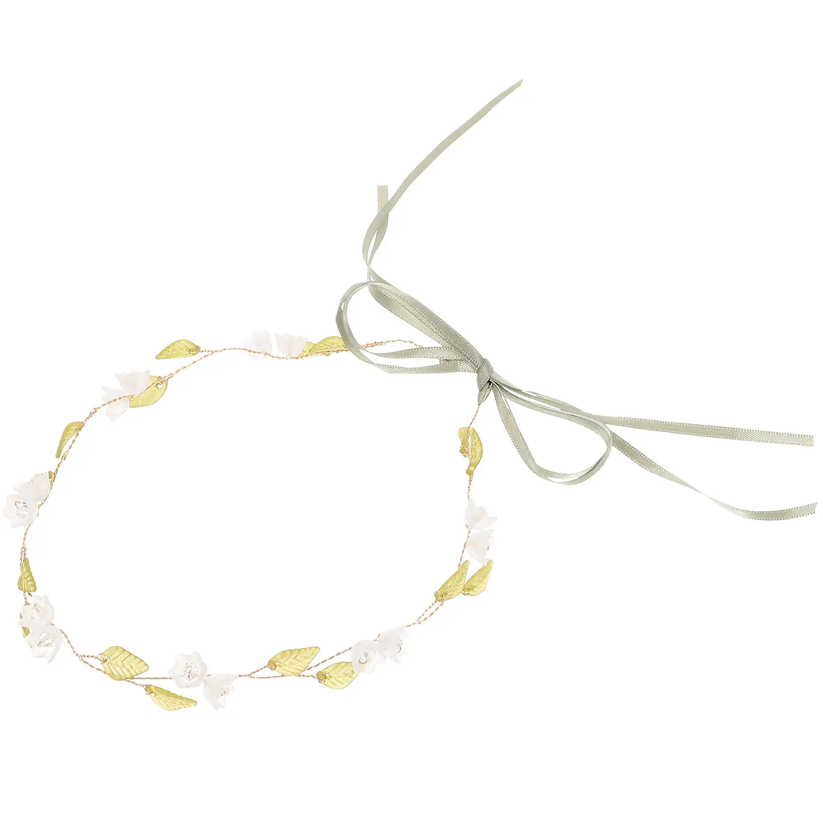 

Цветочная повязка на голову с лилиями, мягкая и удобная, не легко снимается, для невест, подростков, подружек невест, на свадьбу