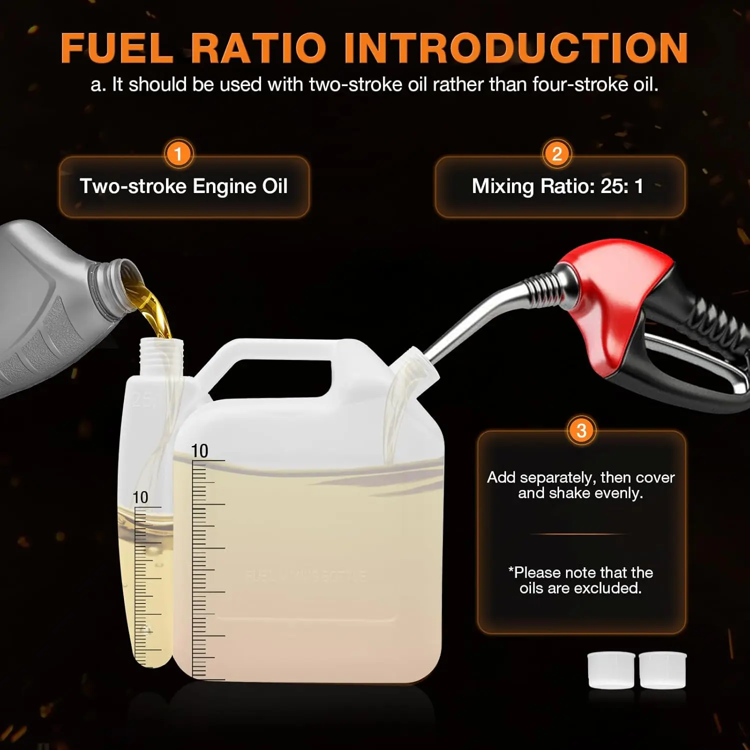 Gás Powered Post Hole Digger, Terra Auger Borer, Motor Virabrequim completo, 3 Broca Barra de Extensão, 4 em, 6 em, 8