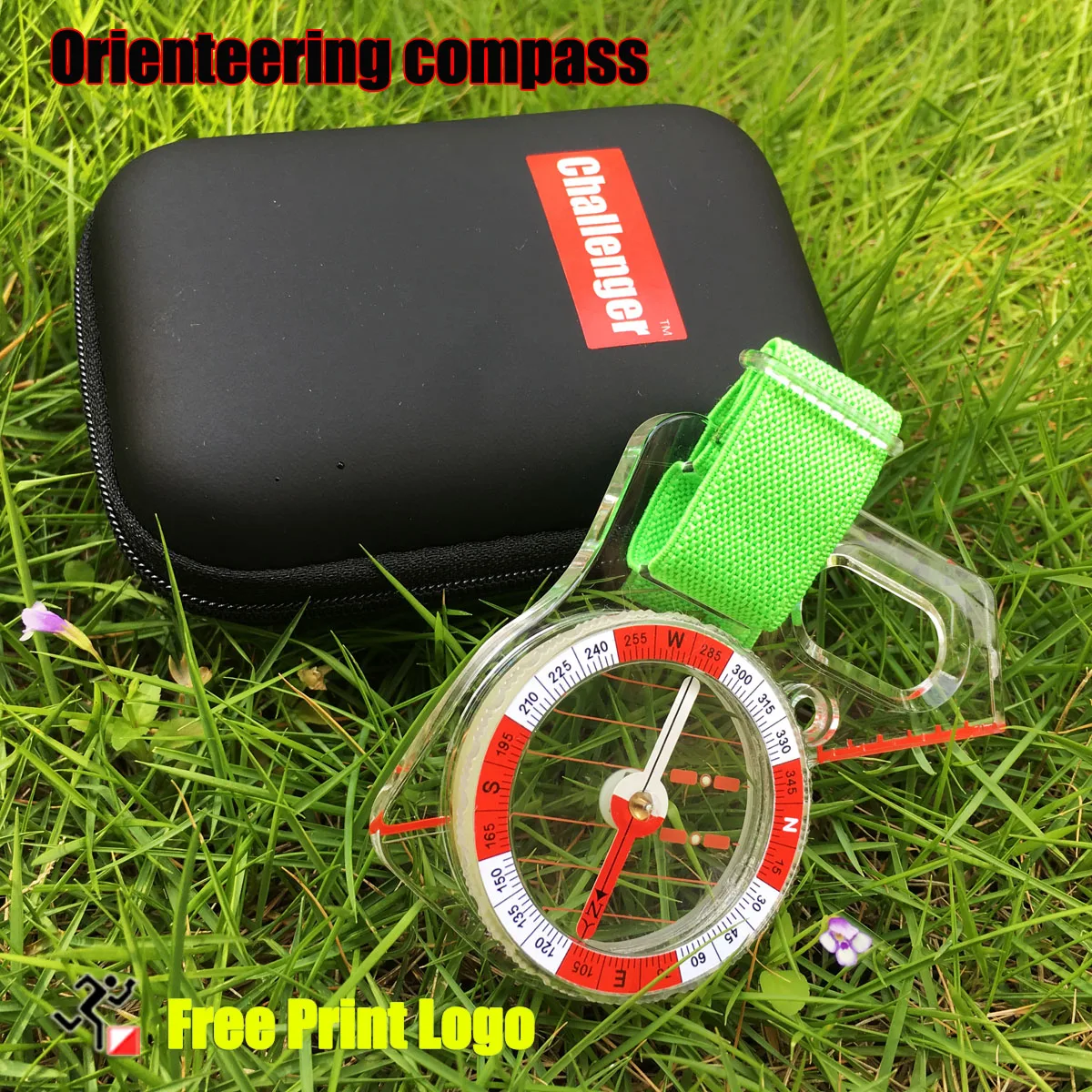 

Orienteering compass thumb compass Treasure Hunt Compass Outdoor Mountaineering Off road Compass