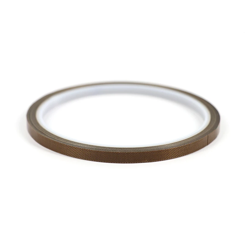 High Temperature Resistance Adhesive Tape Cloth 5~100mm 0.13mm 0.18mm 300 Degree Heat Insulation Sealing Machine PTFE Tape
