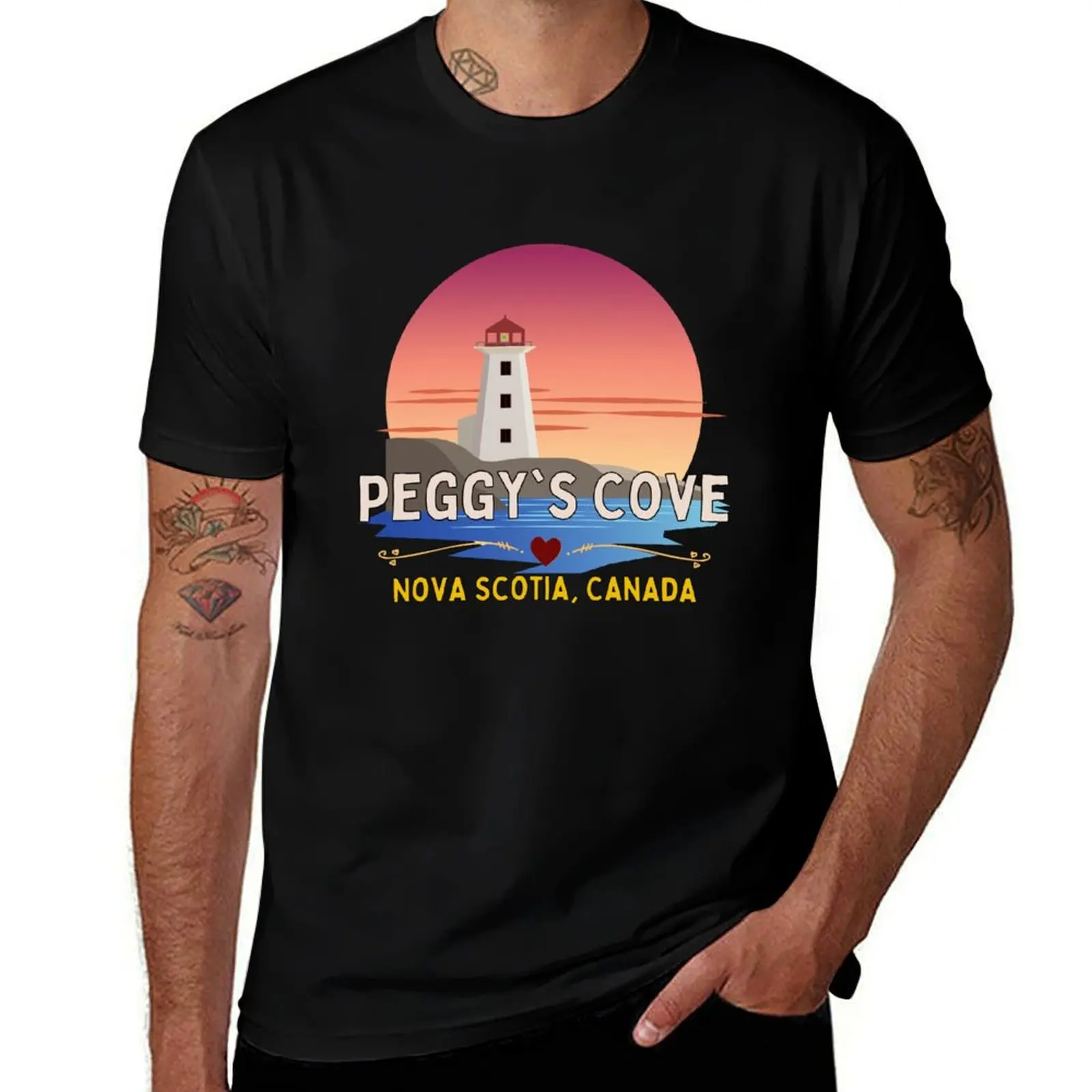 

Peggys Cove Lighthouse T-Shirt g man t shirts for men anime t shirts for man t shirt personalised T-Shirt