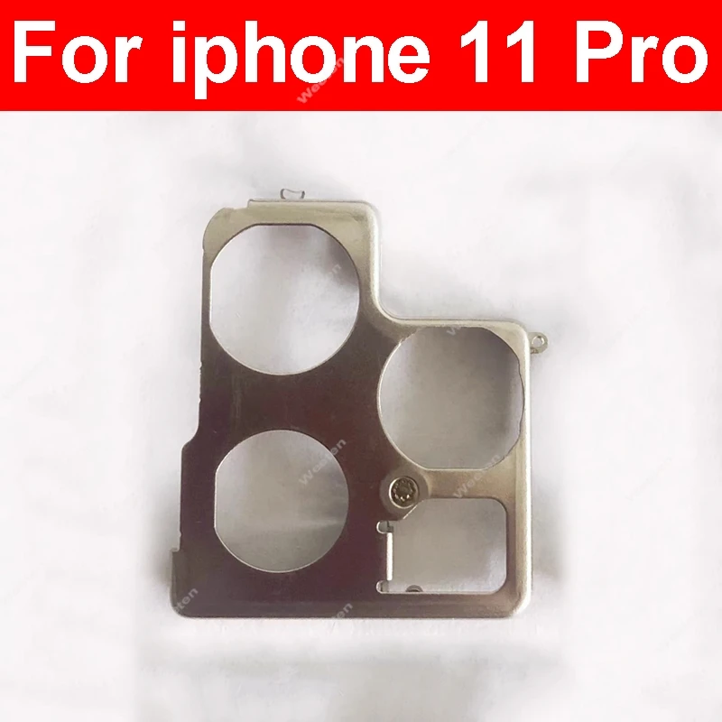 Iphone 11 12 13 14 Pro Max 12 Mini 13 미니 백 후면 카메라 금속 홀더 브래킷 금속 카메라 고정 프레임 수리 교체
