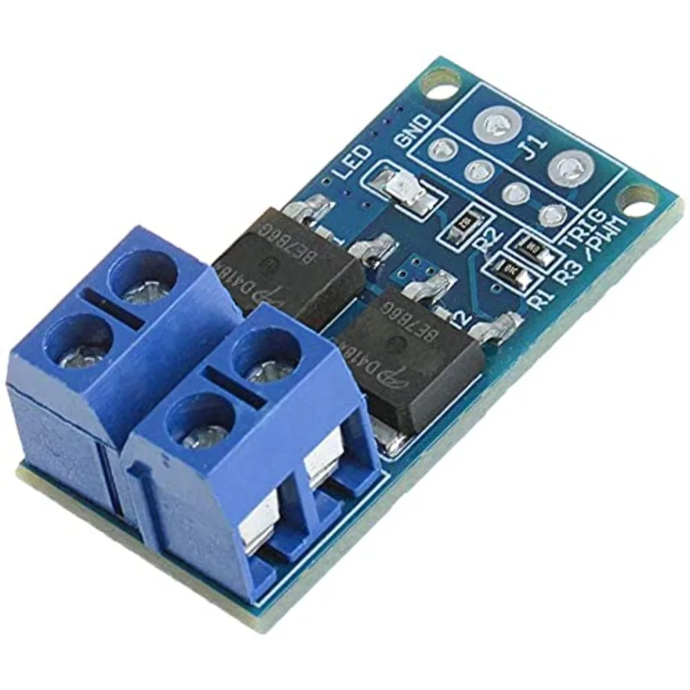 

DC 5V-36V 15A 400W Dual High-Power MOS Transistor Driving Controller Module FET Trigger Switch Drive Boa LT-HG0041