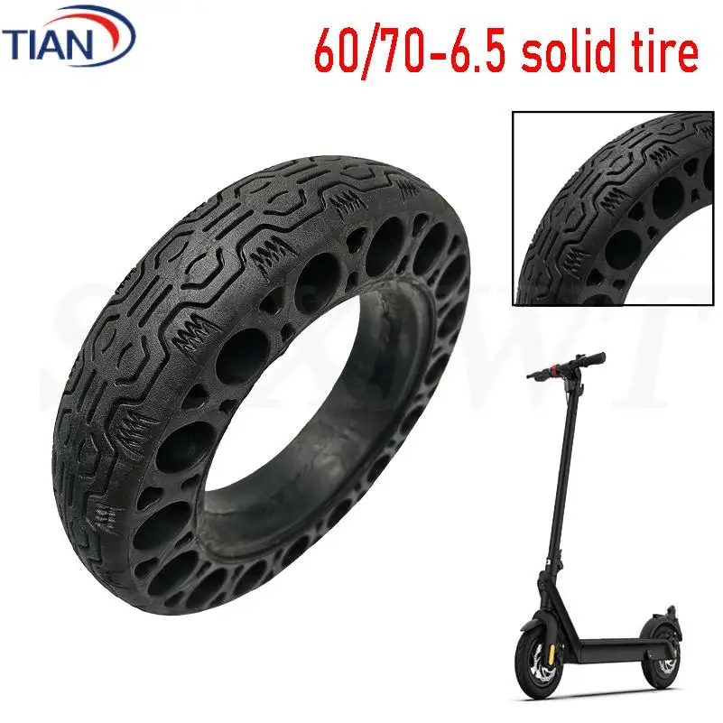 

Ninebot Max G30 Electric Scooter Accessories Rubber Solid Tires 60/70-6.5 Tubeless Tire Parts